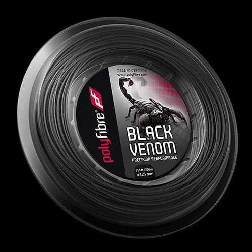 Tenisový výplet Polyfibre Black Venom - role 200m