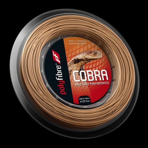 Tenisový výplet Polyfibre Cobra - role 200m Tenisový výplet Polyfibre Cobra - role 200m