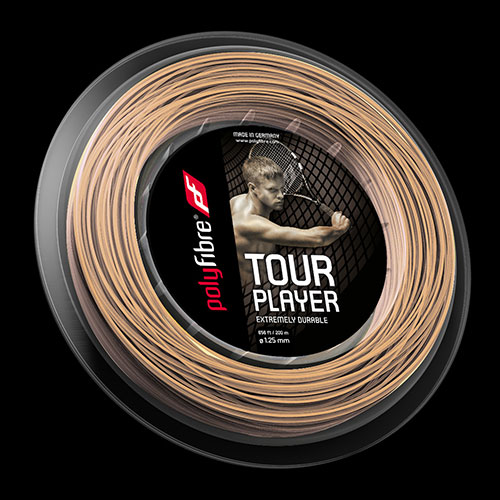 Tenisový výplet Polyfibre Tour Player - 1.25mm, role 200m