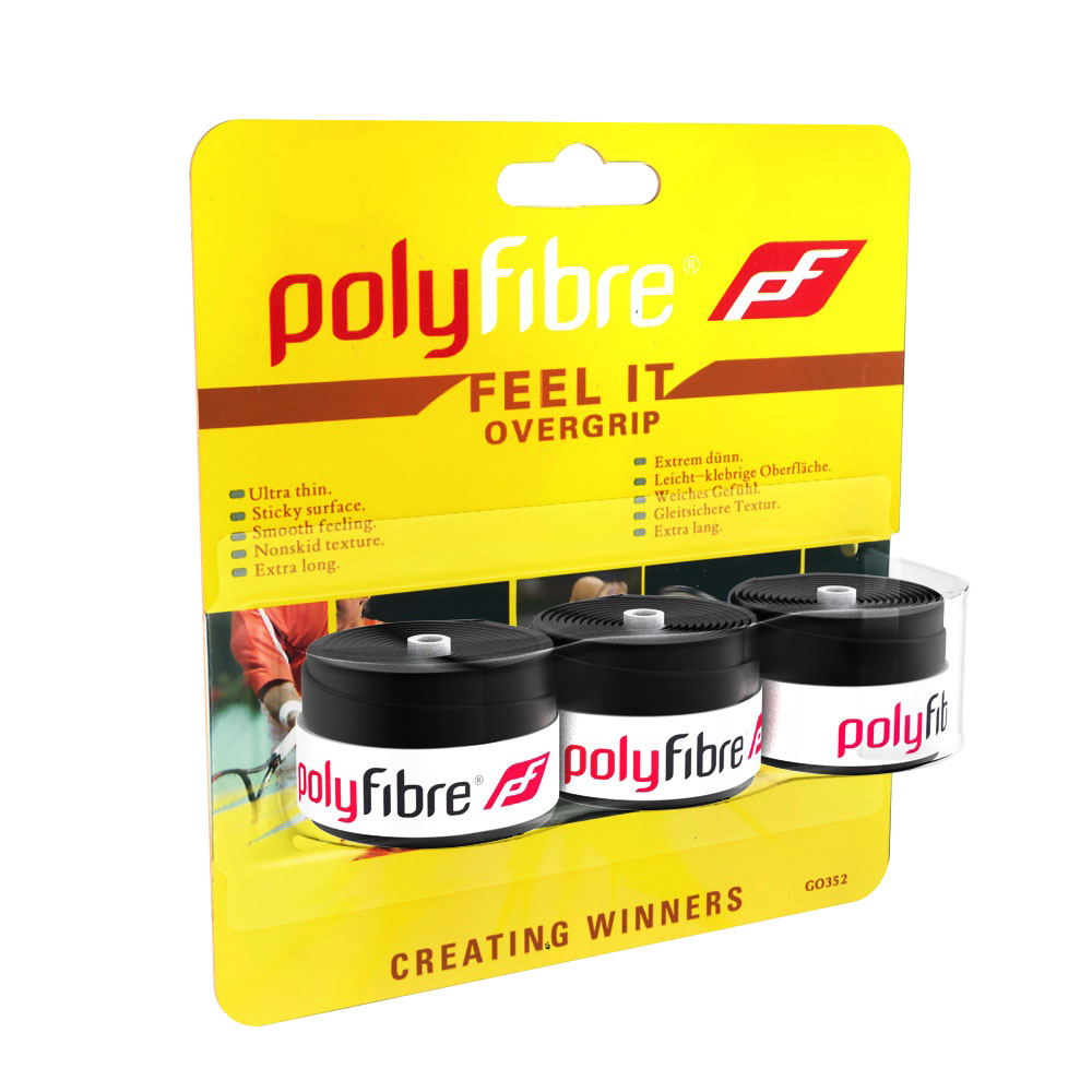 Tenisová omotávka Feel It Grip - 3ks černá Tenisová omotávka Feel It Grip - 3ks černá