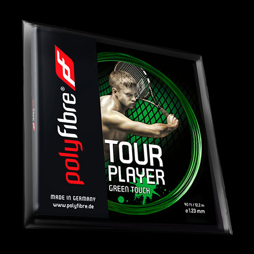 Tenisový výplet Polyfibre Tour Player Green Touch - 1.23mm, set 12m