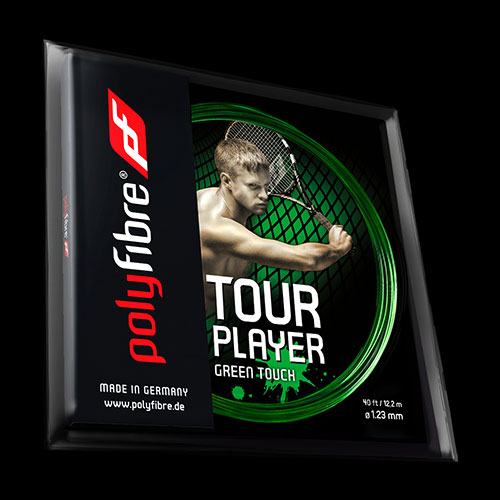 Tenisový výplet Polyfibre Tour Player Green Touch - 1.23mm, set 12m Tenisový výplet Polyfibre Tour Player Green Touch - 1.23mm, set 12m