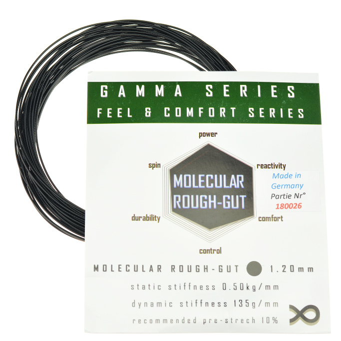 Tenisový výplet Infinite Molecular rough gut - 1.20mm, set 12 m / Feel & comfort Tenisový výplet Infinite Molecular rough gut - 1.20mm, set 12 m / Feel & comfort